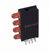 LED 4HI 3MM HI EFF ORANGE PC MNT