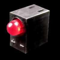 LED IND 3MM RA 627NM RED DIFF
