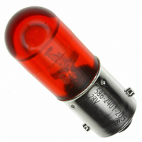 BASED LED T3 1/4 RED 28V NONPOL