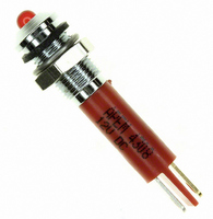 INDICATOR 12V 6MM PROMINENT RED