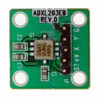 ±1.7g Dual-Axis IMEMS Accelerometer Evaluation Board