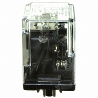 RELAY GP DPDT 10A 24VAC W/LED