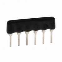 RES NET 5RES 68 OHM 6PIN