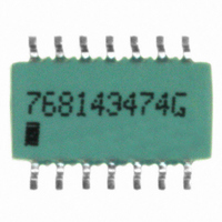 RES-NET ISO 470K OHM 14-PIN SMD