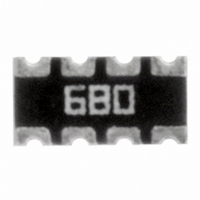 RES ARRAY 68 OHM 8TRM 4 RES SMD