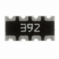 RES ARRAY 3.9K OHM 8TRM 4RES SMD