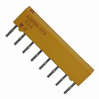 Resistor Network,Thick Film,330KOhms,100WV,2+/-% Tol,-100,100ppm-TC,7808-Case