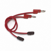 BANANA PLUG/FUSE HOLDER 36" RED