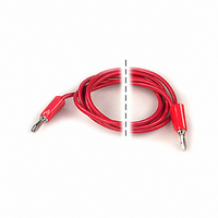 PATCHCORD BANA PLUG STKG 60" RED