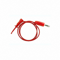 HOOK MICRO LEAD 18" 22AWG RED
